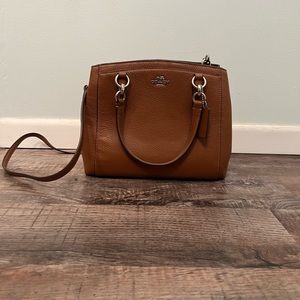 Small brown Coach purse